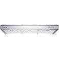 CIARRA Ductless Range Hood 30 inch Under Cabinet Hood Vent for Kitchen Ducted and Ductless Convertible CAS75918A