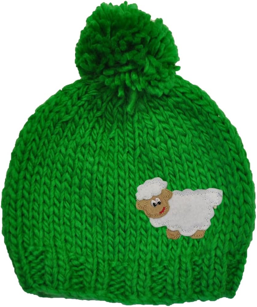 embroidered bobble hats