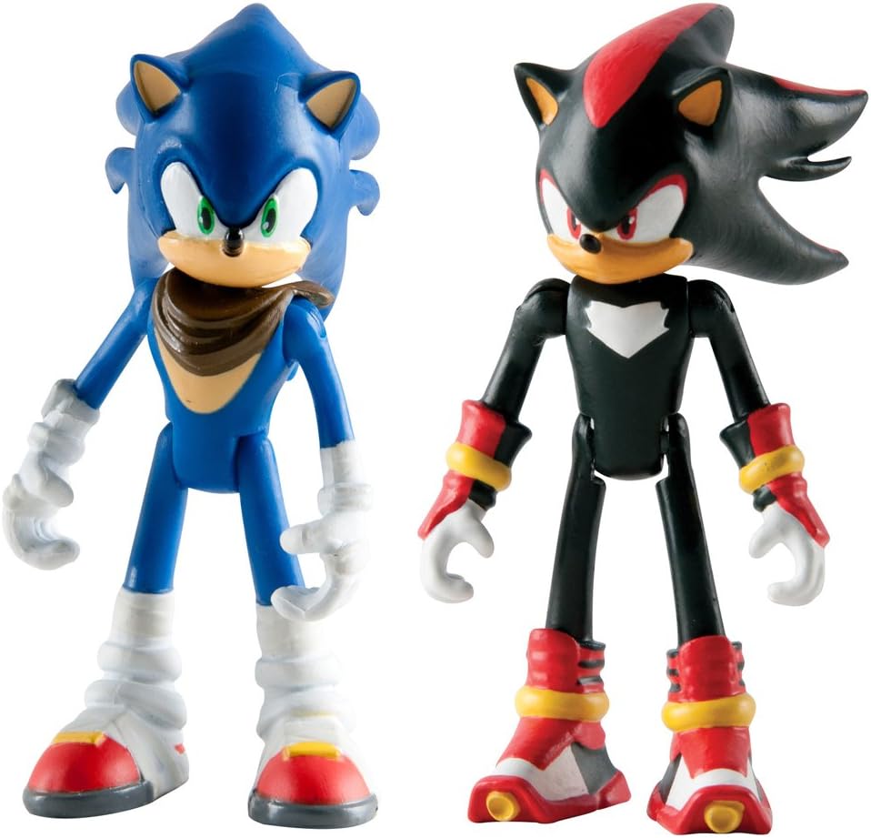 Sonic The Hedgehog - Figuras articuladas de Sonic Boom, 7,62 cm, 2 ...