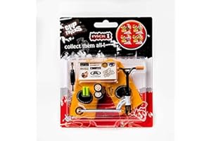 SPIRITRIDERS GRIP TRICKS Grip and Tricks – Finger Scooter White Pack 1 with 2 Extra Wheels 3 Tools for Freestyle Finger Scooter and Accessories for Mini Fingerboards – Finger Toy 10 Pieces from 6 Years