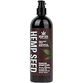 Hemp Seed Hand & Body Lotion - Soothe Dry Skin - Argan Oil, Hemp Seed Oil - Light, Non-Greasy Formula - Vegan & Cruelty Free