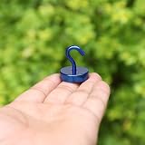 Neosmuk Magnetic Hook 10 kg Extra Strong Neodymium Navy Blue view 6