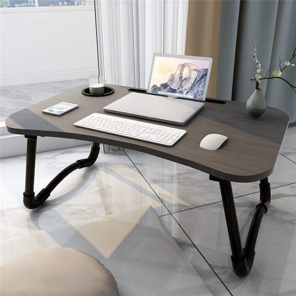 Laptop Knee Table Portable Bed Desk Foldable Sofa Breakfast Tray Couch