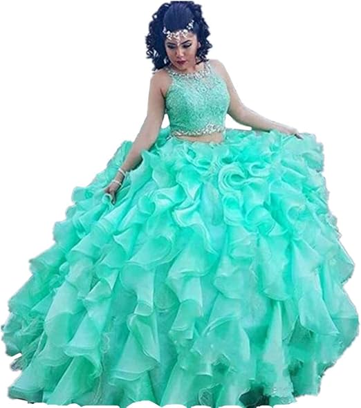 plus size mint green dress