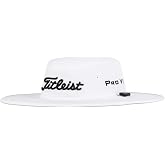 Titleist Men's Standard Tour Aussie Golf Hat, White/Black