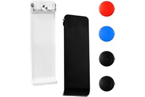SAVITA 2pcs Back Stand for Nintendo Switch, Back Stand Replacement with 4pcs Thumb Grips for Switch Nintendo Kickstand Replac