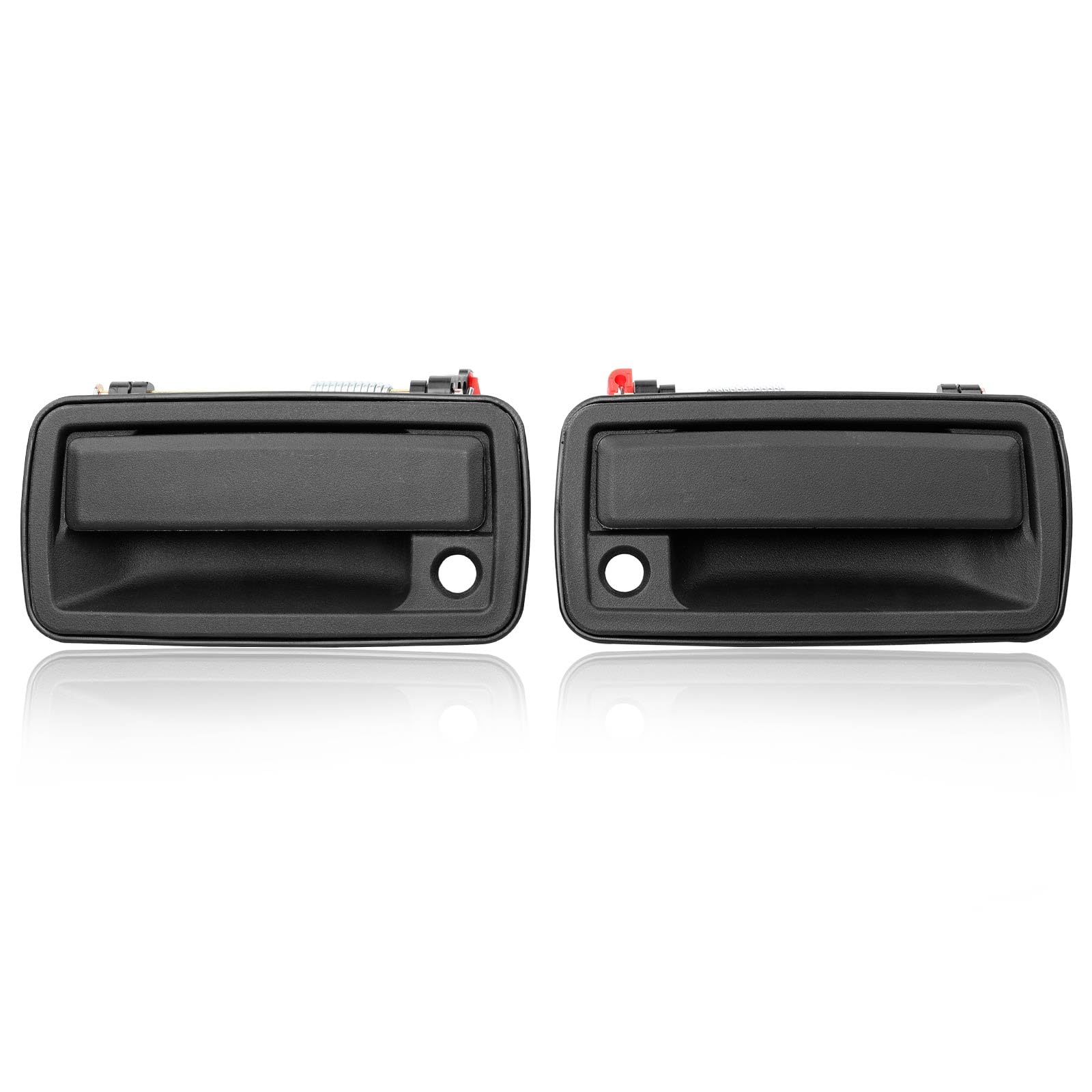 Photo 1 of 2PCS Exterior Door Handle Front Driver Passager Side, Outside Left Right Handle, Compatible with 1994-2005 Chevrolet S10 Blazer GMC Sonoma 96-20 Isuzu Hombre 96-04 Oldsmobile, Replaces# 77125 15647661