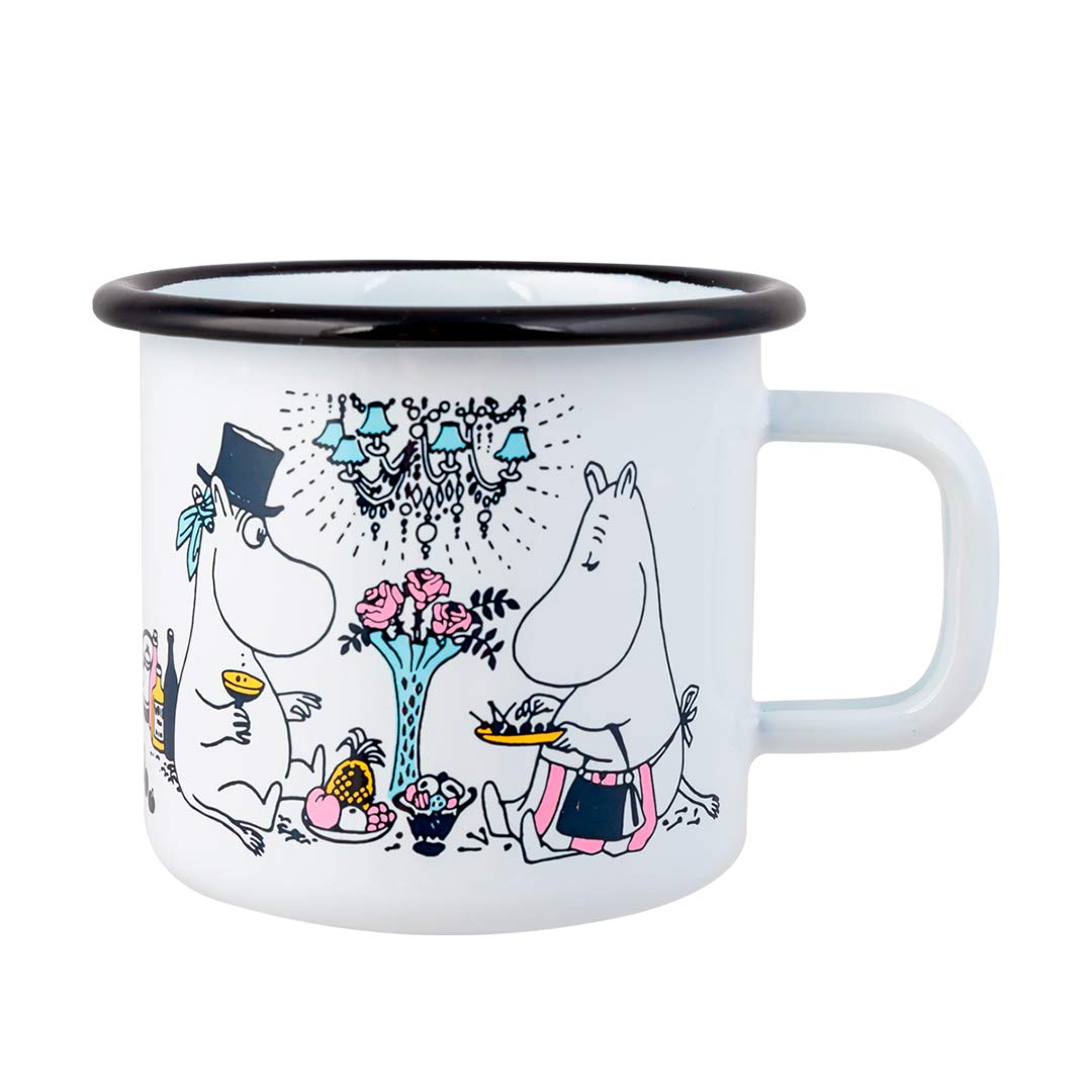 Moomin Mug Date Night, Enamel, 370ml