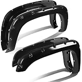 DNA MOTORING WF-CS99-BK Side Wheel Fender Flares, Pack of 4,Black