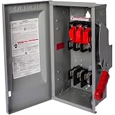 Siemens HF361 30-Amp 3 Pole 600-volt 3 Wire Fused Heavy Duty Safety Switches