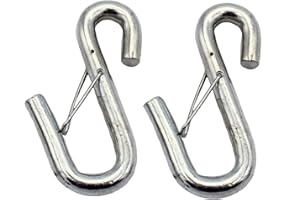 Uriah Products UT200188 S-Hook (3/8" Safety Chain, 2 Per Package)