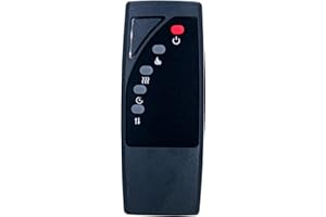GENGQIANSI Replacement for Altra Flame AltraFlame Electric Fireplace Heater Remote Control FA42V60L FA42V60L-1 FA42V60L-2 FA42V60L-3 FA42V60L-4 FA42V60L-5 FA42V60L-6 FA42V60L-7 FA42V60L-8 FA42V60L-9