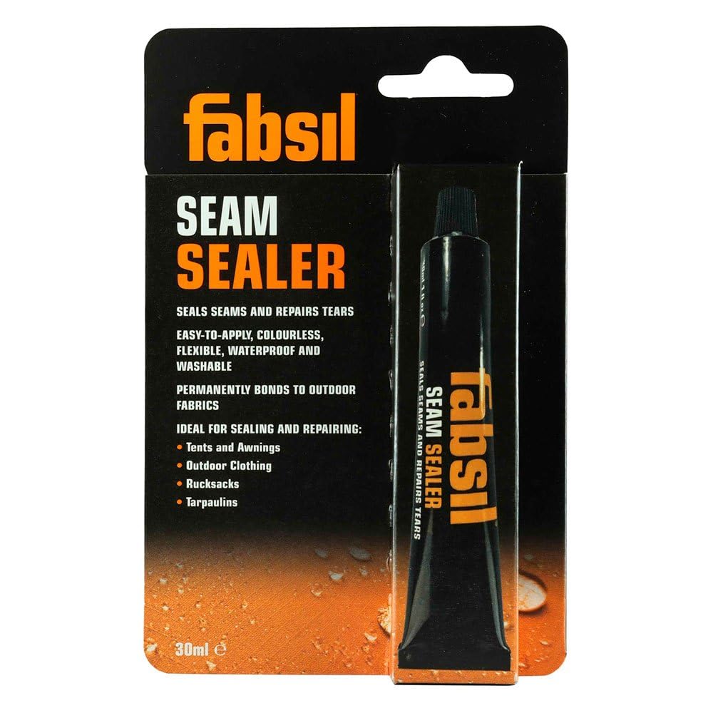 Fabsil GRFAB61 Seam Sealer | 30ml | Repairs Tears and Damaged Seams for Tents and Outdoor Equipment