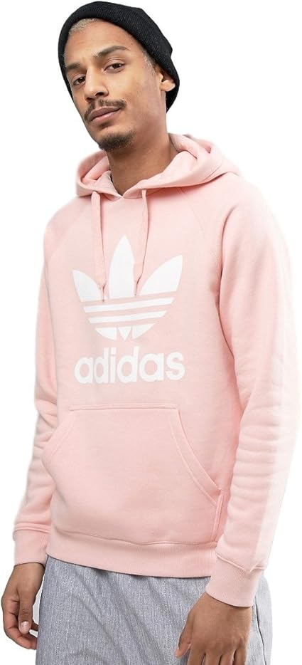 Amazon Co Jp アディダスオリジナルス Adidas Originals Trefoil Logo Hoodie In Pink パーカー ピンク 並行輸入品 Xl 服 ファッション小物