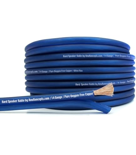 Amazon.com: KnuKonceptz Kord Speaker Kable 12 Gauge Oxygen Free