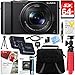 Panasonic LUMIX LX10 20.1MP Leica DC Optical Zoom Digital Camera + 64GB Class 10 UHS-1 SDXC Memory Card + Two Pack BLH7 Battery + Accessory Bundle