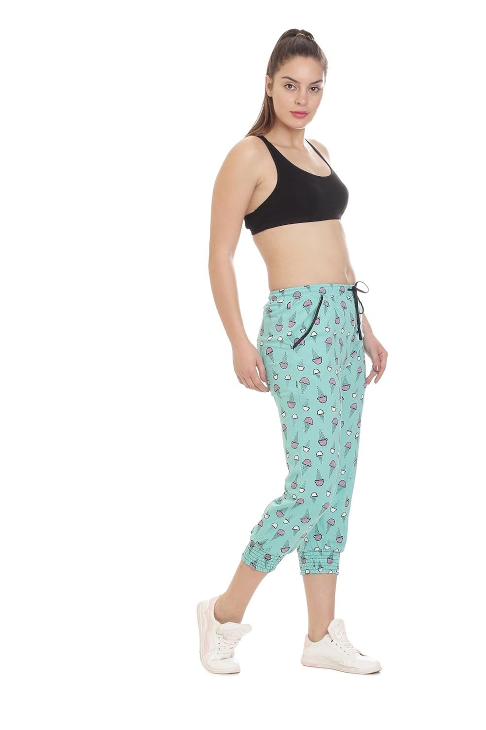 goldstroms women's printed capri