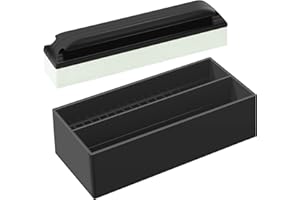 CEHNCEH Beard Cleaning Tool Holder: Original PP Sponge Beard Clean Up Sink Set for Men's Bathroom