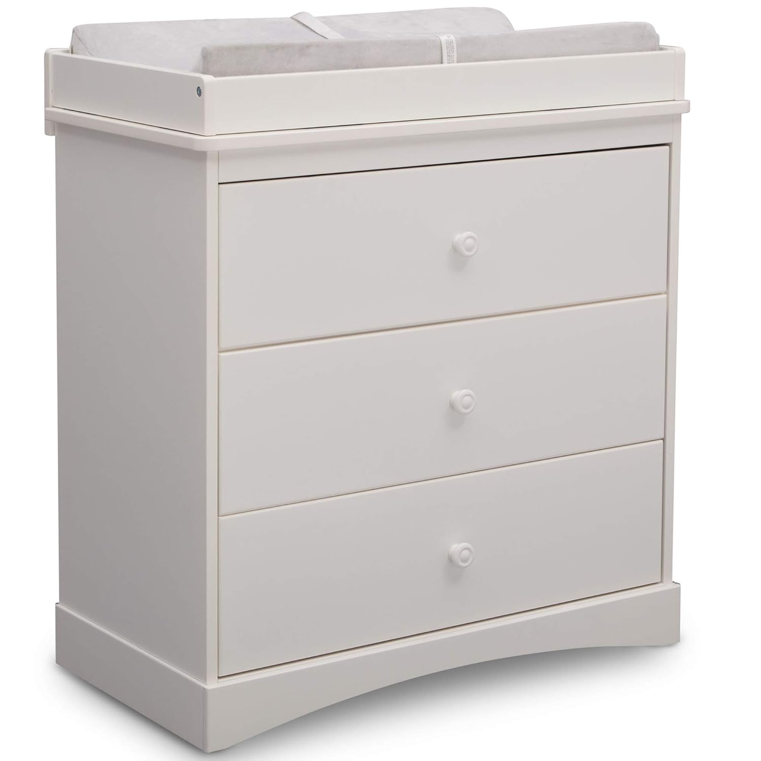 Delta Children Sutton 3 Drawer Dresser with Changing Top : Baby