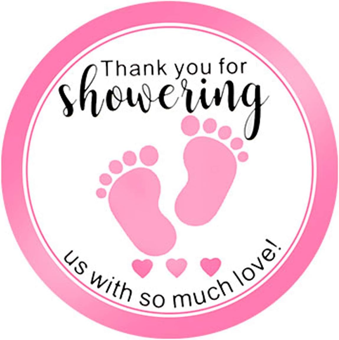 pink 7 TIC78835 baby announcement 6 Baby shower tic tac labels baby feet printed with adhesive backing mint or blue set of 25