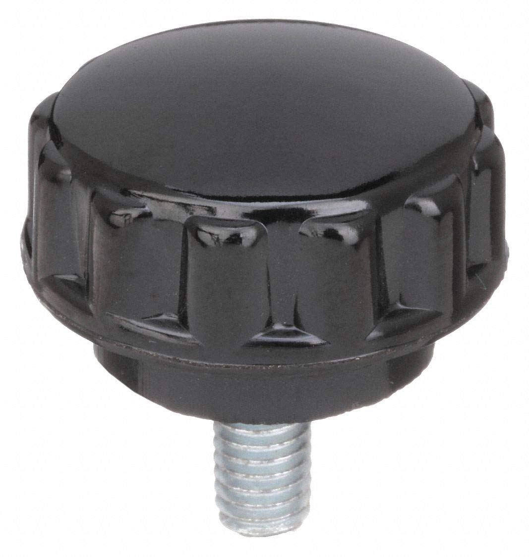 Round Grip Clamp Knob, 1032 Thread Size, 1.00" L Control Knobs