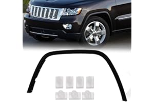 G-PLUS Front Left Fender Flare Fender Trim Compatible with Jeep Grand Cherokee 2011-2016 Wheel Arch Molding Trim