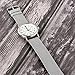 Clockwork Synergy - Perlon Watch Strap Braided Nylon Band (16mm, Light Grey)