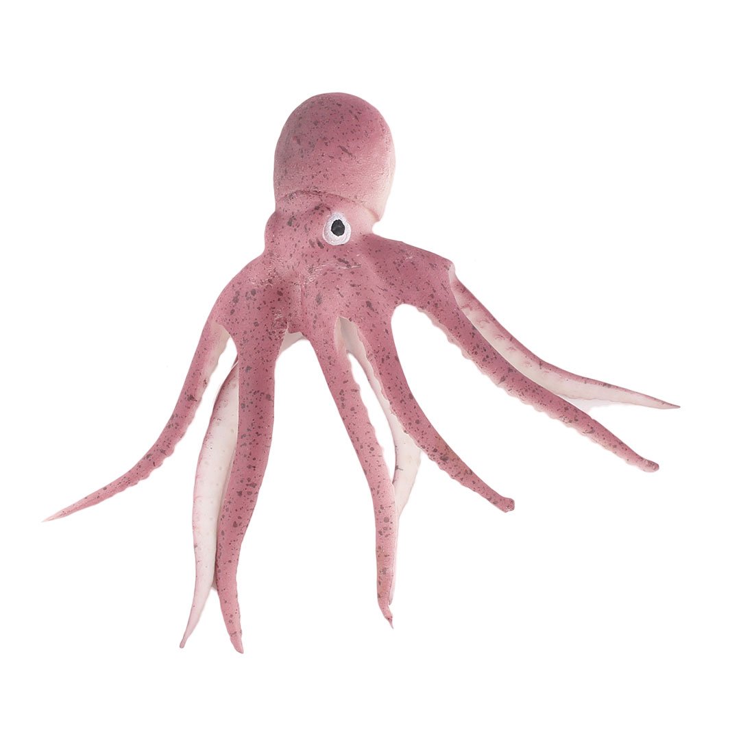 sourcing map Rubber Aquarium Home Accessory Fish Tank Suction Cup Octopus Decor Floating Ornament