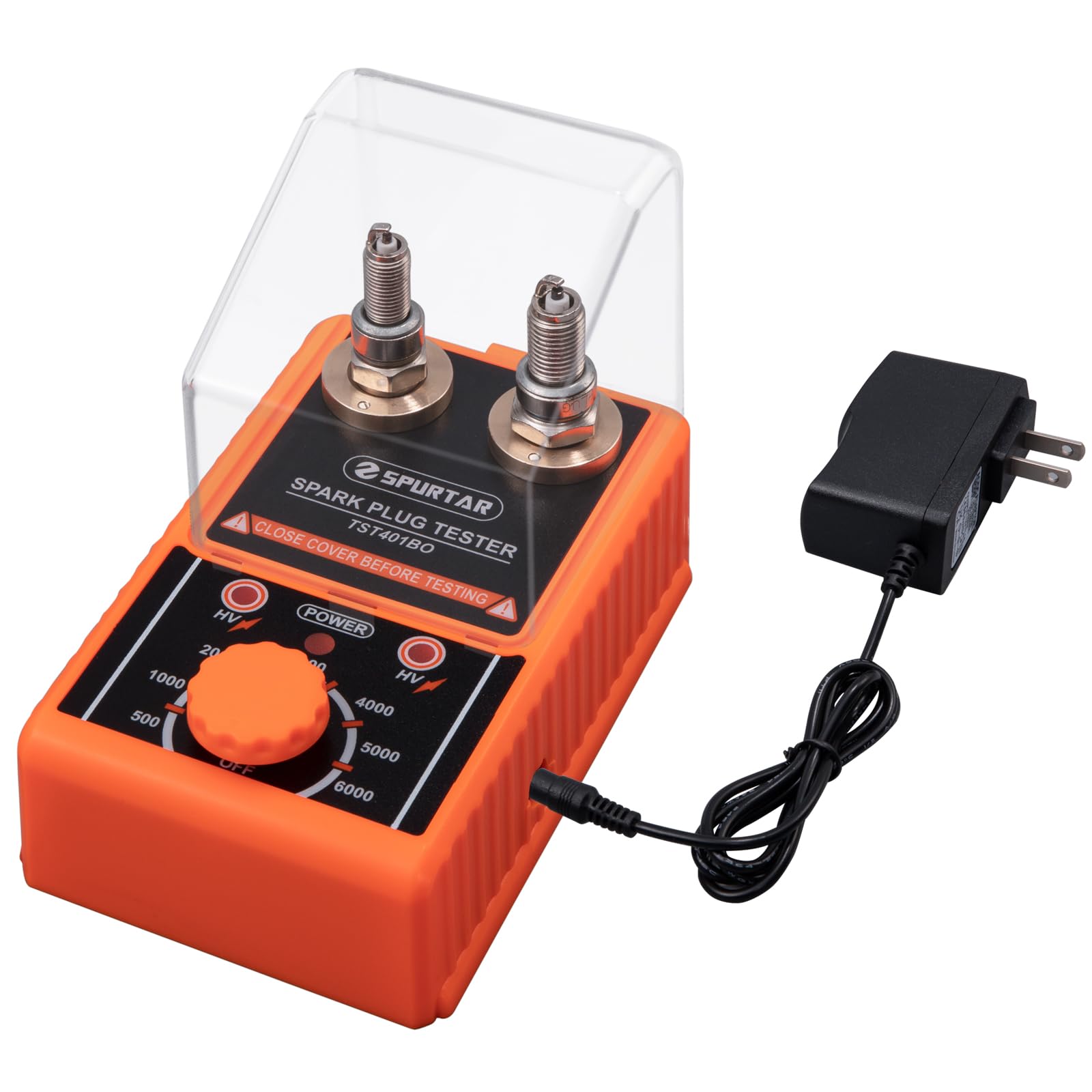 Spurtar Spark Plug Tester, Double Hole Automotive