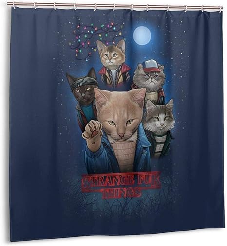 Coolest Secret Shower Curtain Strange 