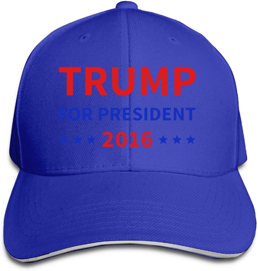 NUBIA Trum For President 2016 Trucker Cap Snapback Hat White