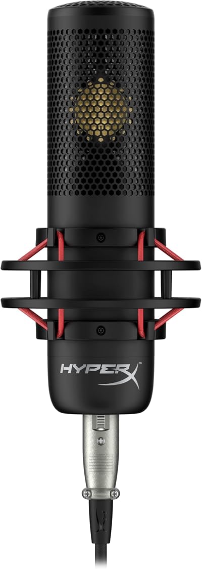 HyperX ProCast Large Diaphragm Condenser Mic XLR Black