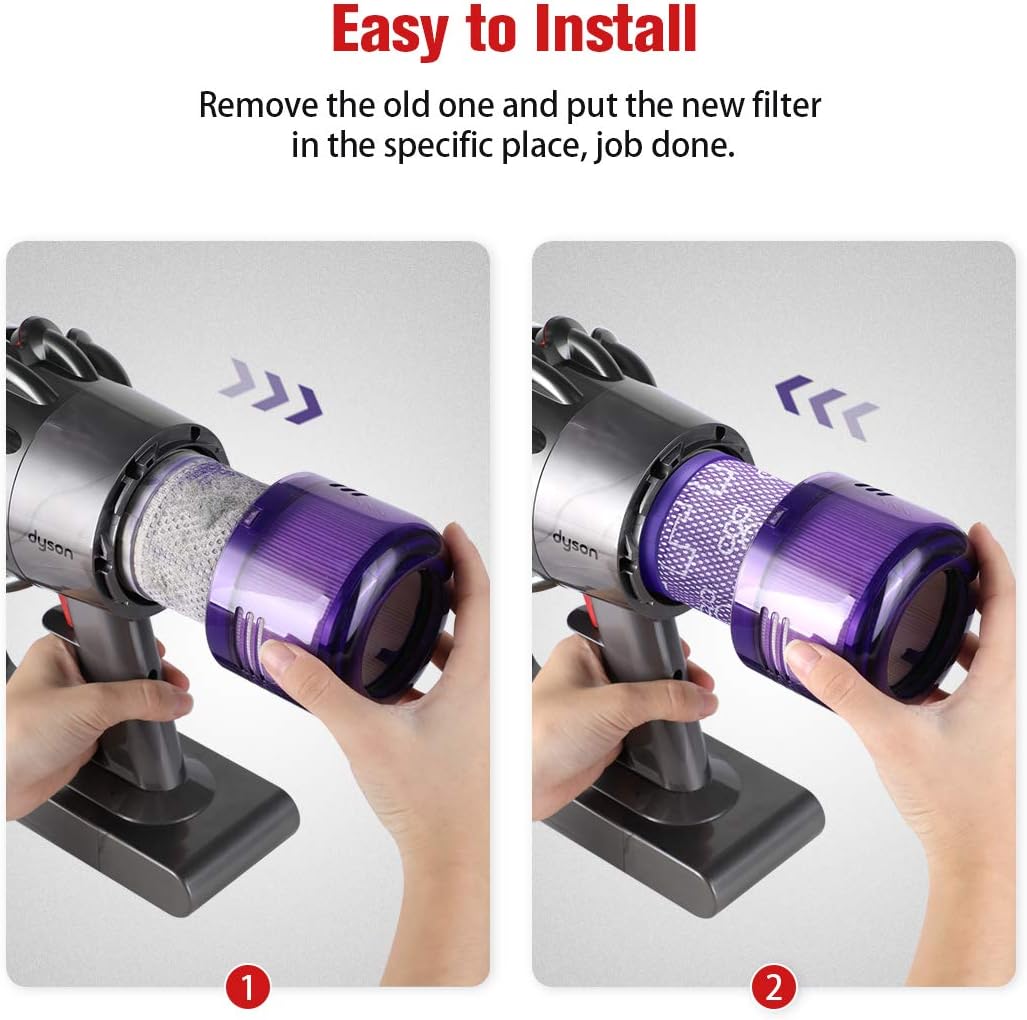 2x Replacement Filter for Dyson V11 SV14 Animal Plus Absolute Vacuum
