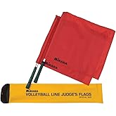 Mikasa Volleyball Line Judge's Flags,Red,Large