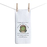 ZJXHPO Magic Door Kitchen Towel Movie Lover Dishes Towel Ring Movie Inspired Kitchen Decor Middle Earth Kitchen Decor (Place Towel)