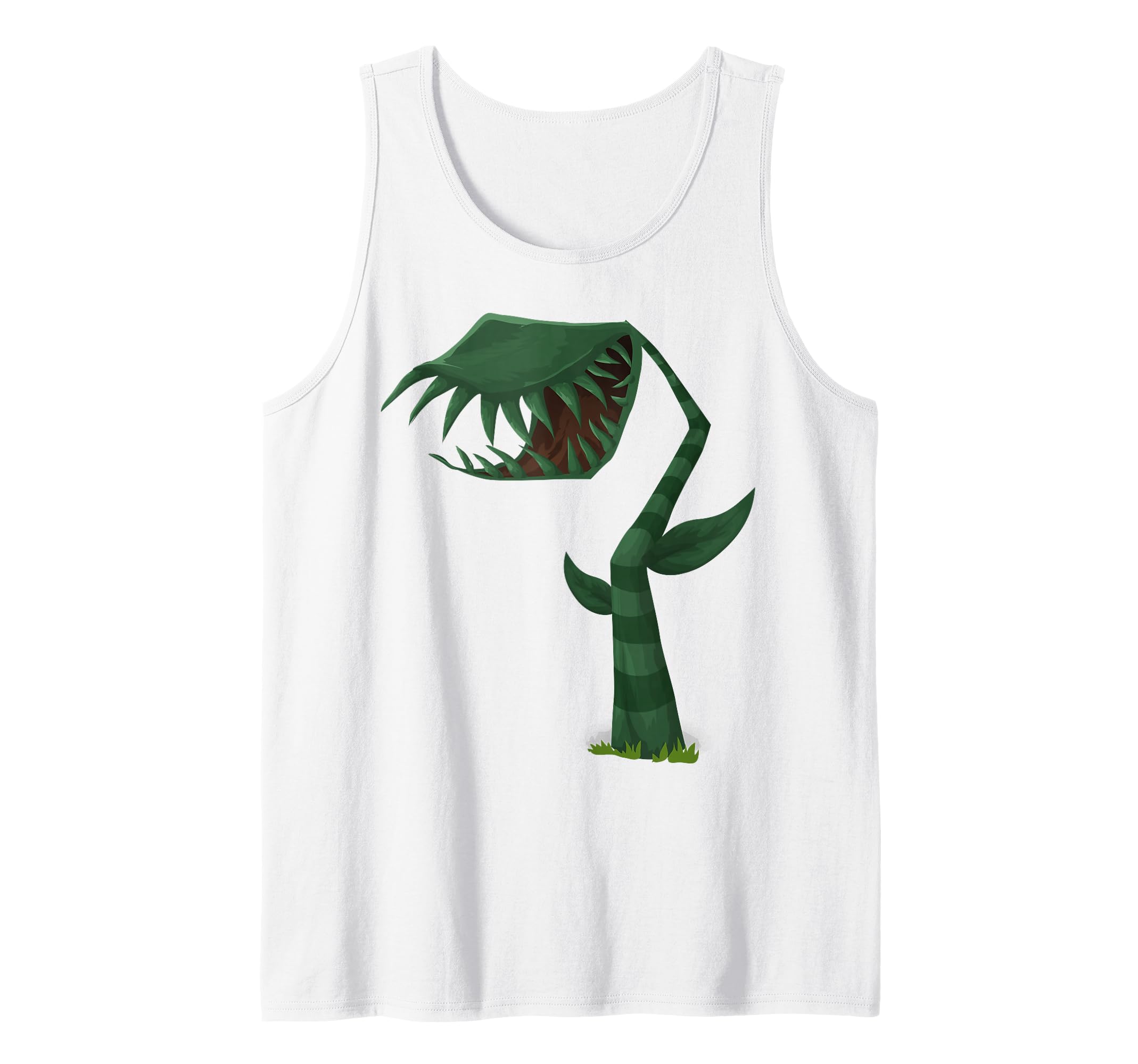 Venus Fly Trap Cartoon Carnivorous Plant Science Funny Tank Top