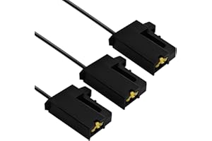 brougetme 3-Pack 90980-10619 Horn Connector Plug – 1-Way Automotive Electrical Wire Harness Plug Compatible with Toyota, Lexus, Scion, Subaru – Car Horn Repair Kit Replacement Connector