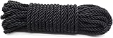 KuTi Kai 8mm Nylon Rope 10M - 32ft Durable Soft Twisted 2 Pack Black view 2