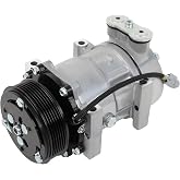 ECCPP AC Compressor for Jeep Wrangler for Cherokee 2.5L 4.0L 1997-2002 | for Dodge Dakota for Jeep TJ 2.5L 4.0L 1996-2002 Fast Cooling AC Compressor with Clutch