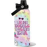 WWHSAI 10th Birthday Gifts for Girl, Happy 10 years old Birthday Giftsfor Girls 32oz Travel Bottle, In My 10th Birthday Era Tumbler for Daughter, Niece, Granddaughter, Turning 10 Bday Gift for Her