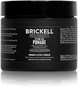 Brickell Men's Styling Clay Pomade Strong Hold Matte Finish Natural Organic 59ml view 1