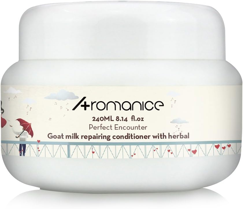 Aromanice Goat Milk Hair Conditioner,Herbal,Nourishing Repairing,240ML(8.1 Oz)