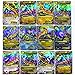 100 PCS Pokemon TCG Style Card HOLO EX FULL ART : 20 GX + 20 Mega + 1 Energy + 59 EX Arts