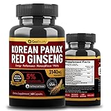 Korean Panax Red Ginseng, Red Ginseng Supplements