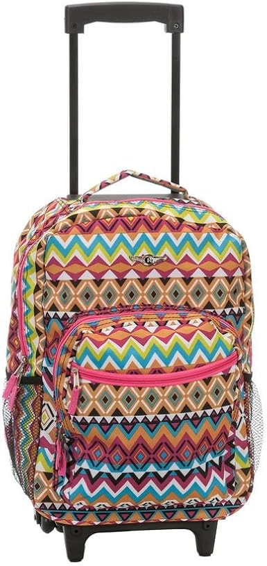 rockland luggage 17 inch rolling backpack