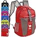 bago 25L Packable Lightweight Backpack - Water Resistant Travel and Hiking Daypack (25-Liter, Red-)