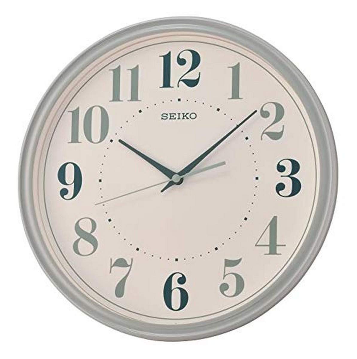 Seiko Wall Clock With Blue Numbers QXA740N