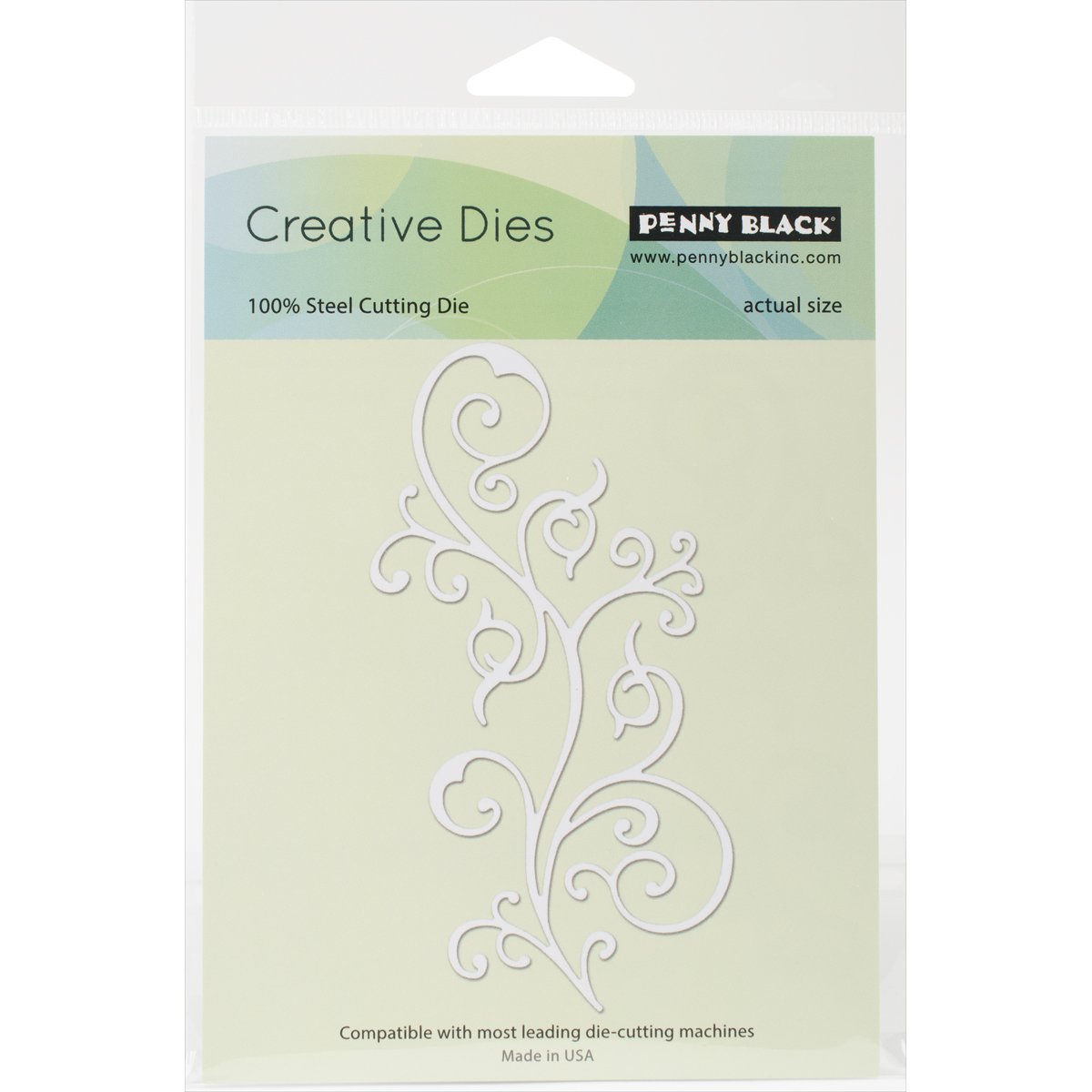 Penny Black Creative Dies-Flourish, 4.12 x 2.25-inch