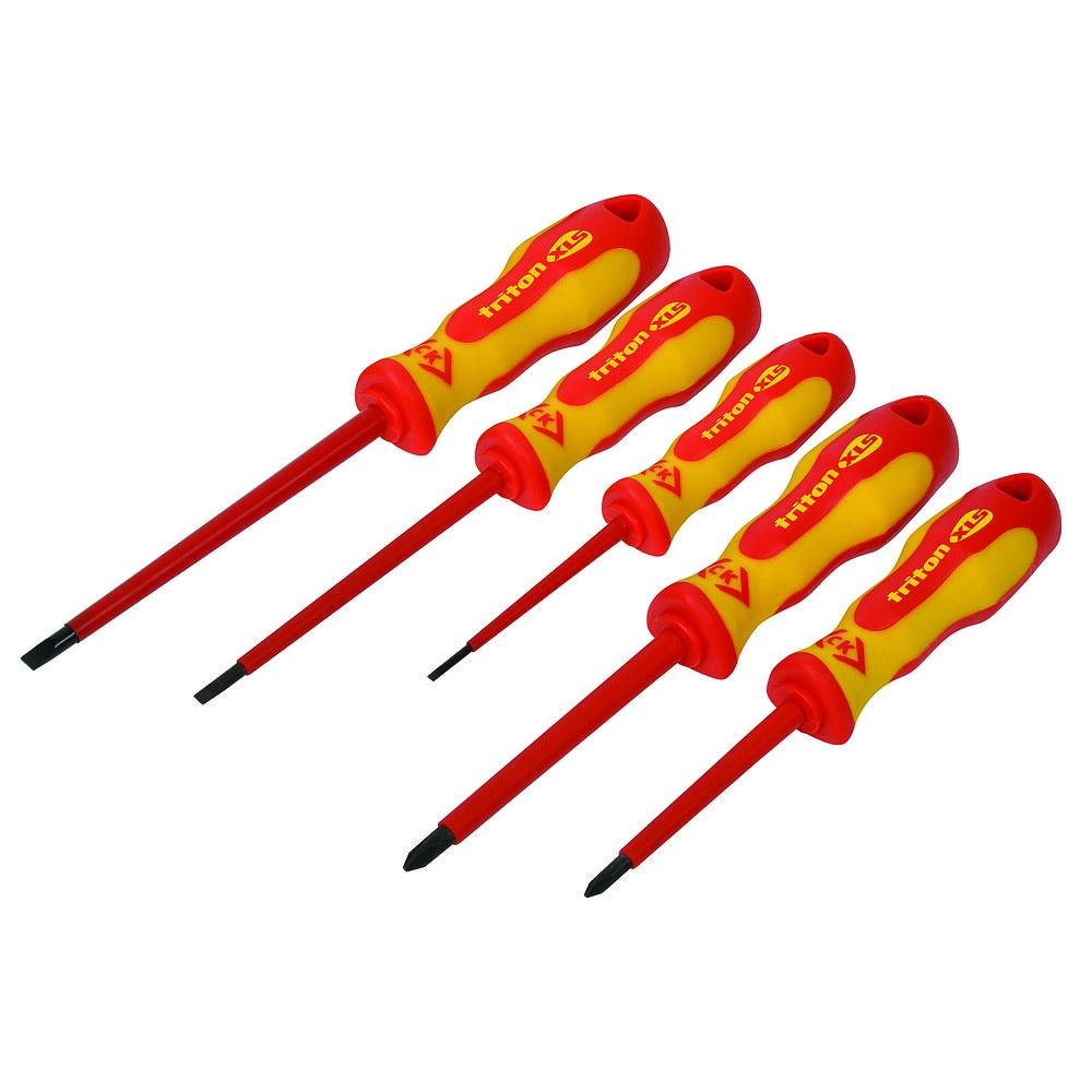 C.K Triton XLS 1000V Screwdriver Set SL/PH (5 Pieces)