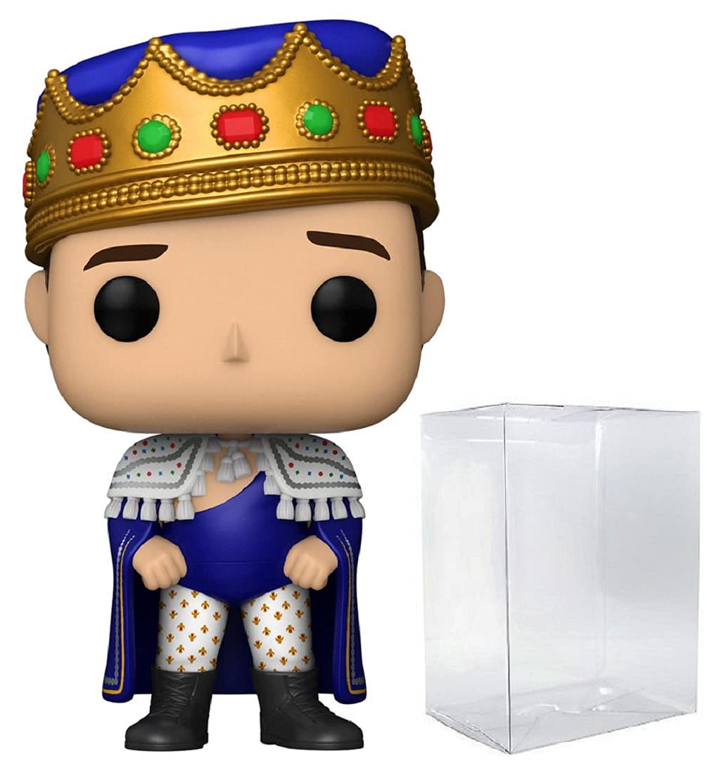 POP WWE: Jerry The King Lawler Funko Pop! Vinyl Figure (Bundled with Compatible Pop Box Protector Case), Multicolor, 3.75 inches